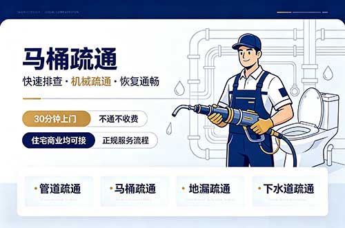 寿光马桶疏通