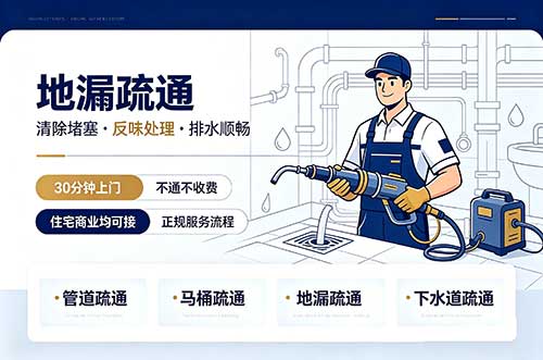 寿光地漏疏通