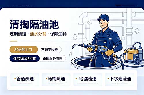 寿光清掏隔油池